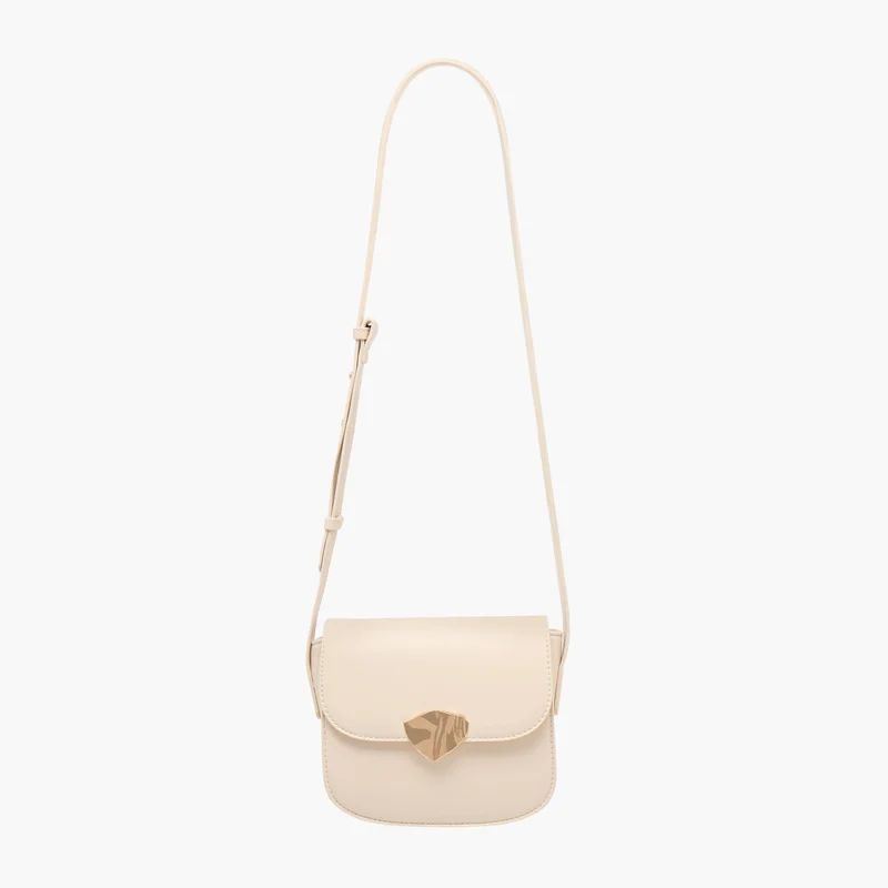 Adore Solid Crossbody Bag in Cream for Women